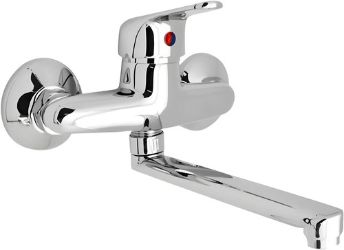 Miscelatore rubinetto muro - rubinetto,