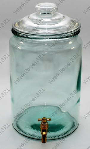 Vaso cilindro litri vetro - in,
