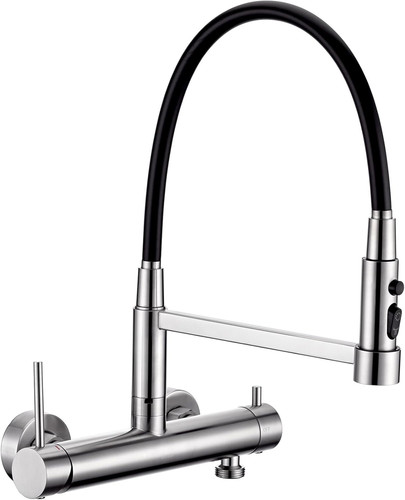 Rubinetto cucina muro - cucina, con